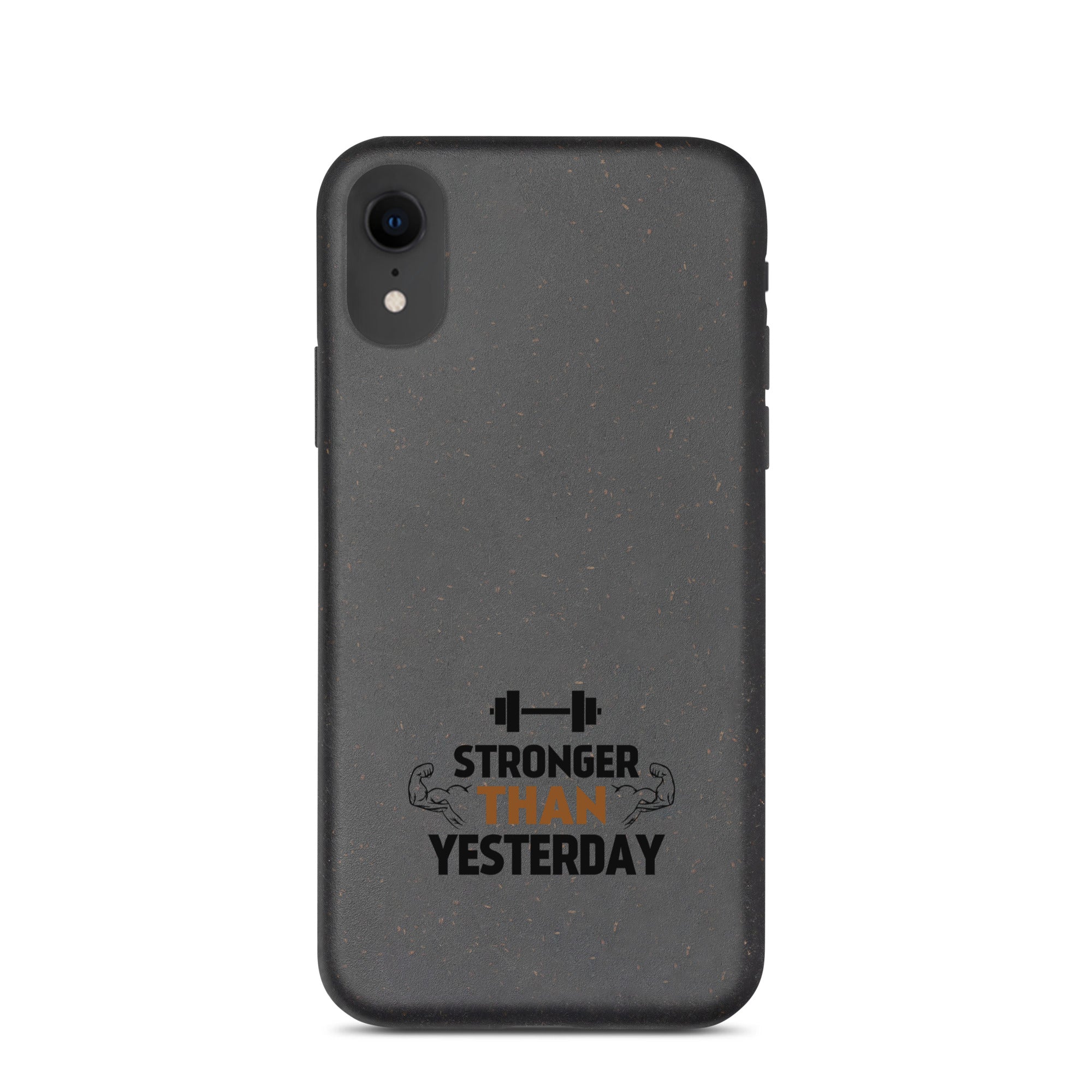 STRONGER THAN YESTERDAY - Speckled iPhone case