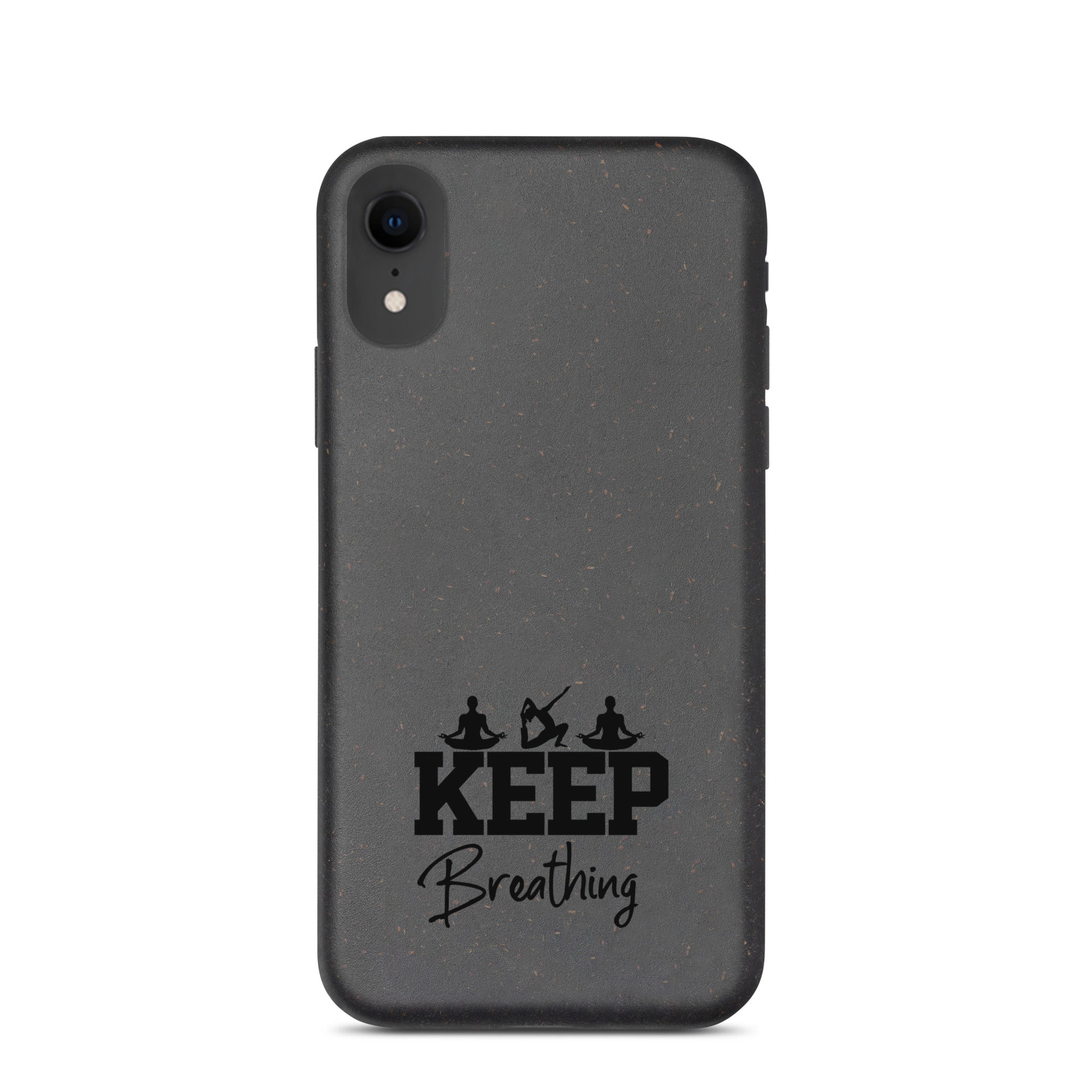 KEEP BREATHING - Speckled iPhone case