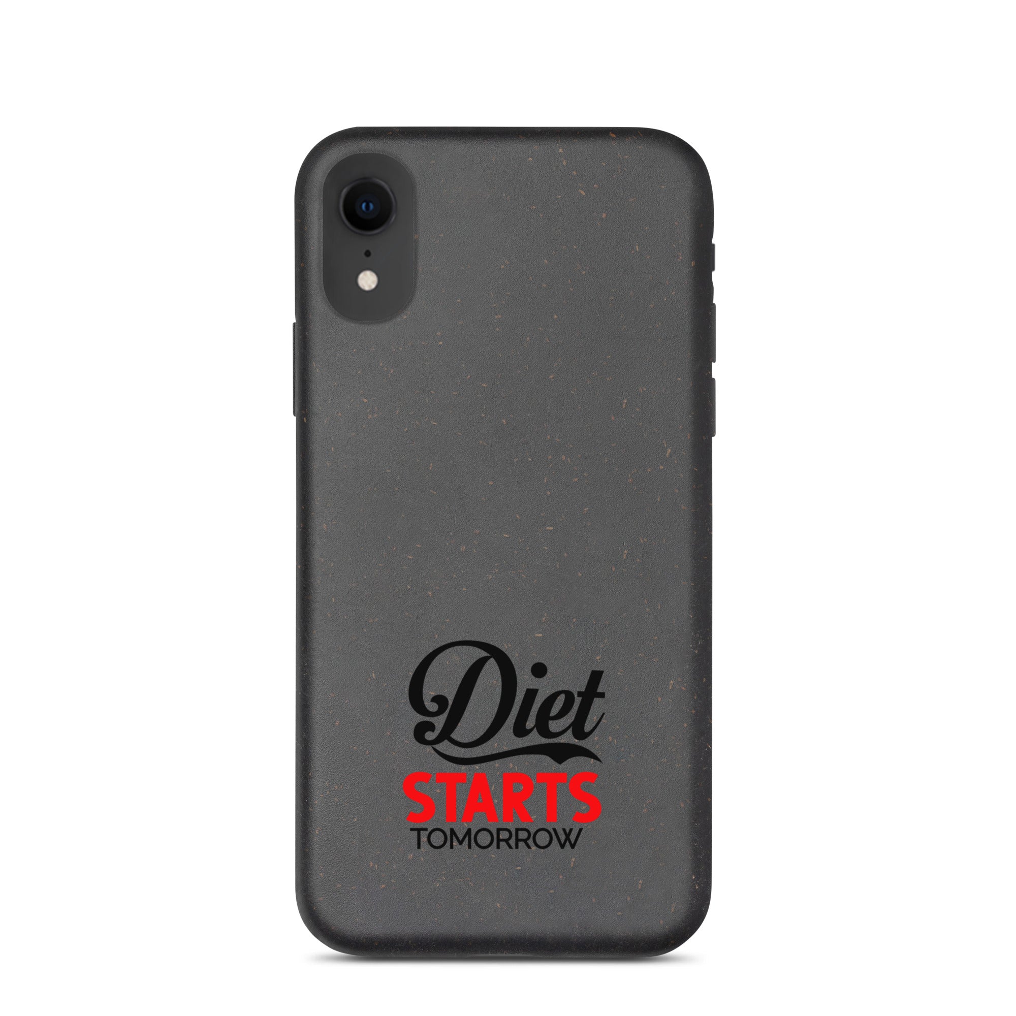DIET STARTS TOMORROW - Speckled iPhone case