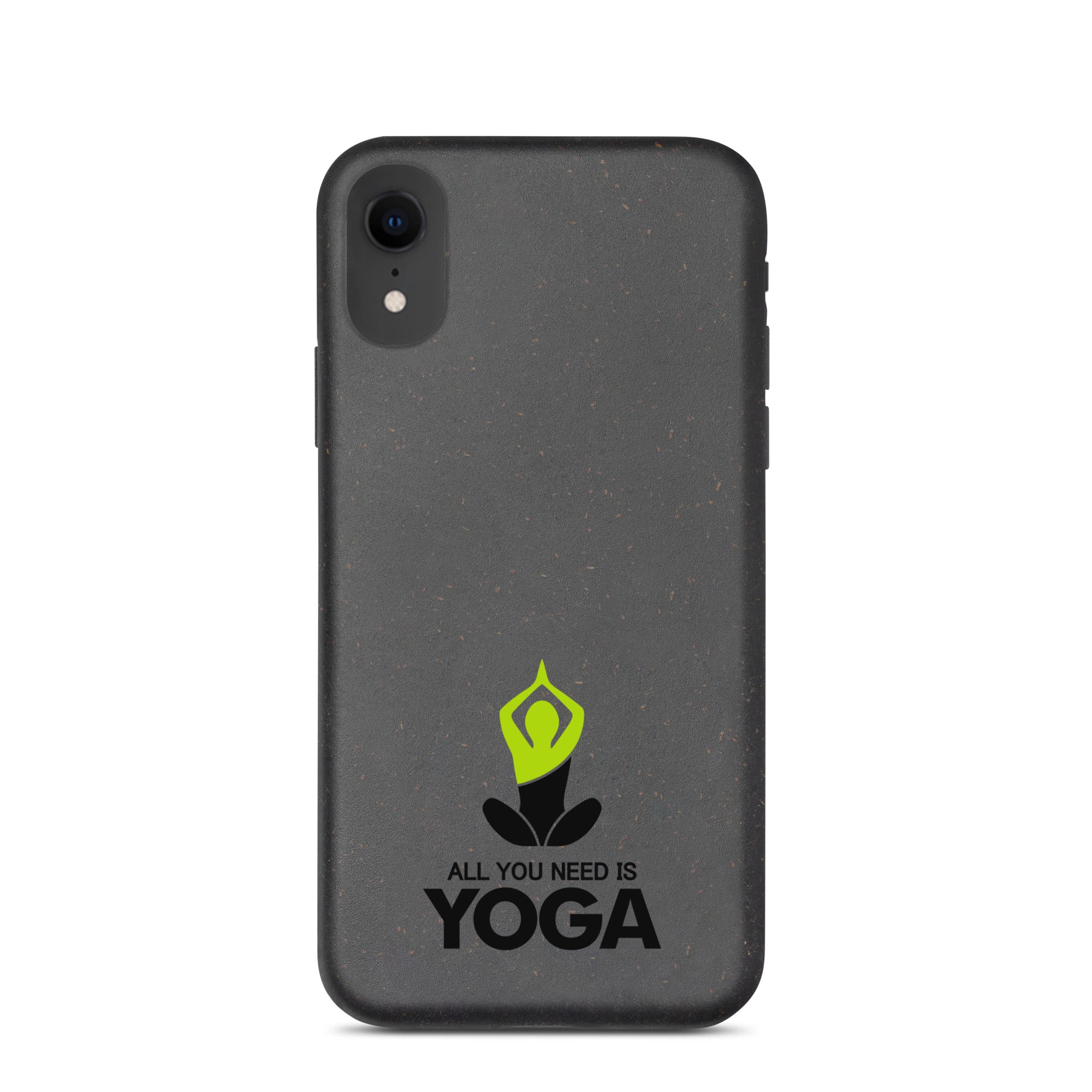 ALL YOU NEED IS YOGA - Speckled iPhone case