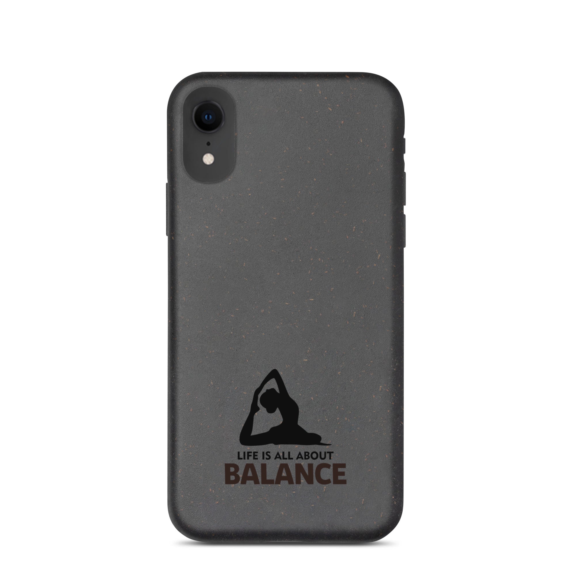 LIFE IS ALL ABOUT BALANCE - Speckled iPhone case