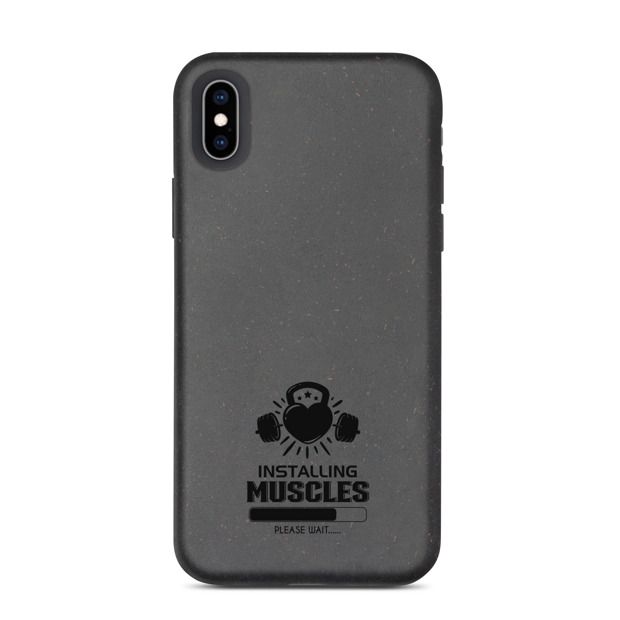 INSTALLING MUSCLES - Speckled iPhone case