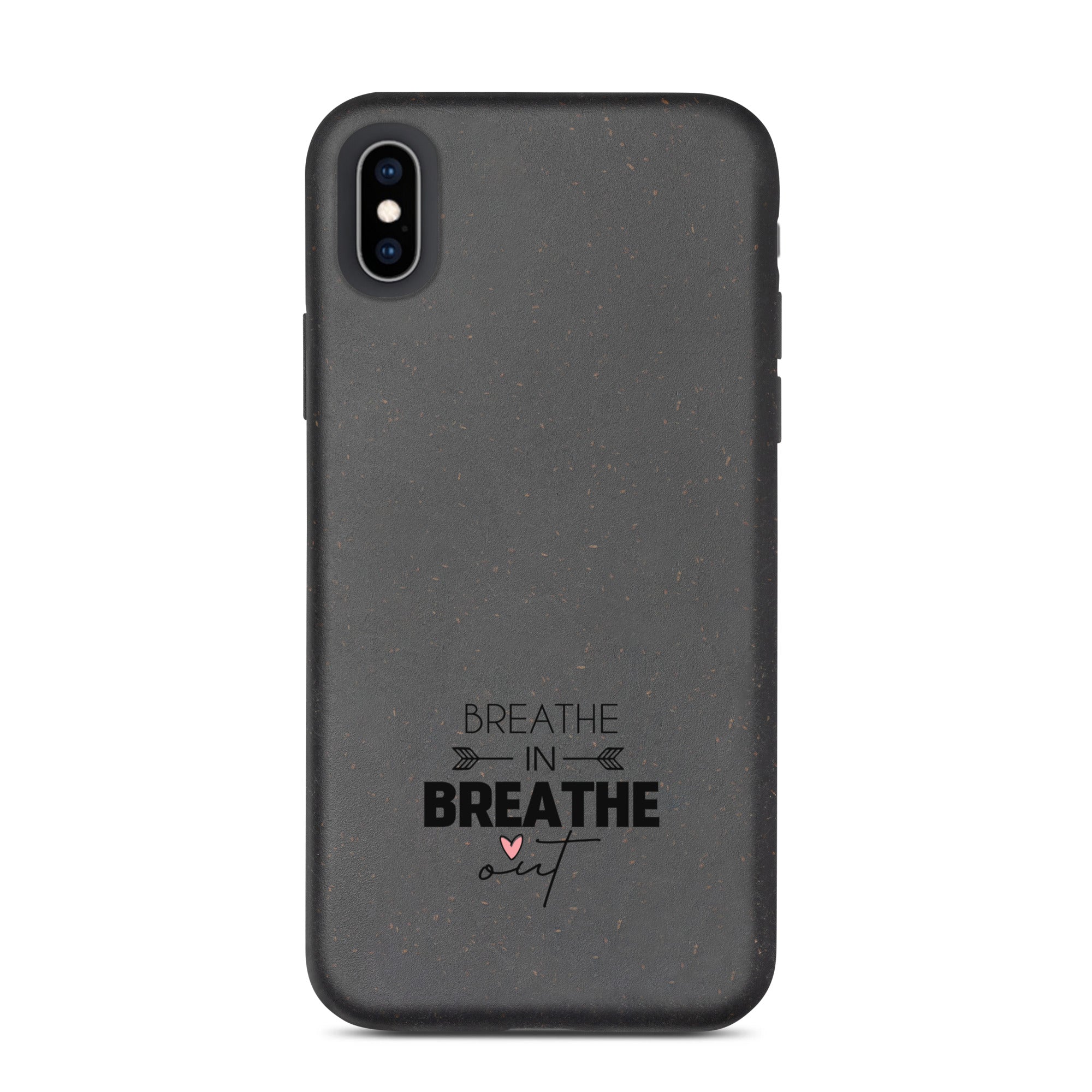 BREATHE IN BREATHE OUT - Speckled iPhone case
