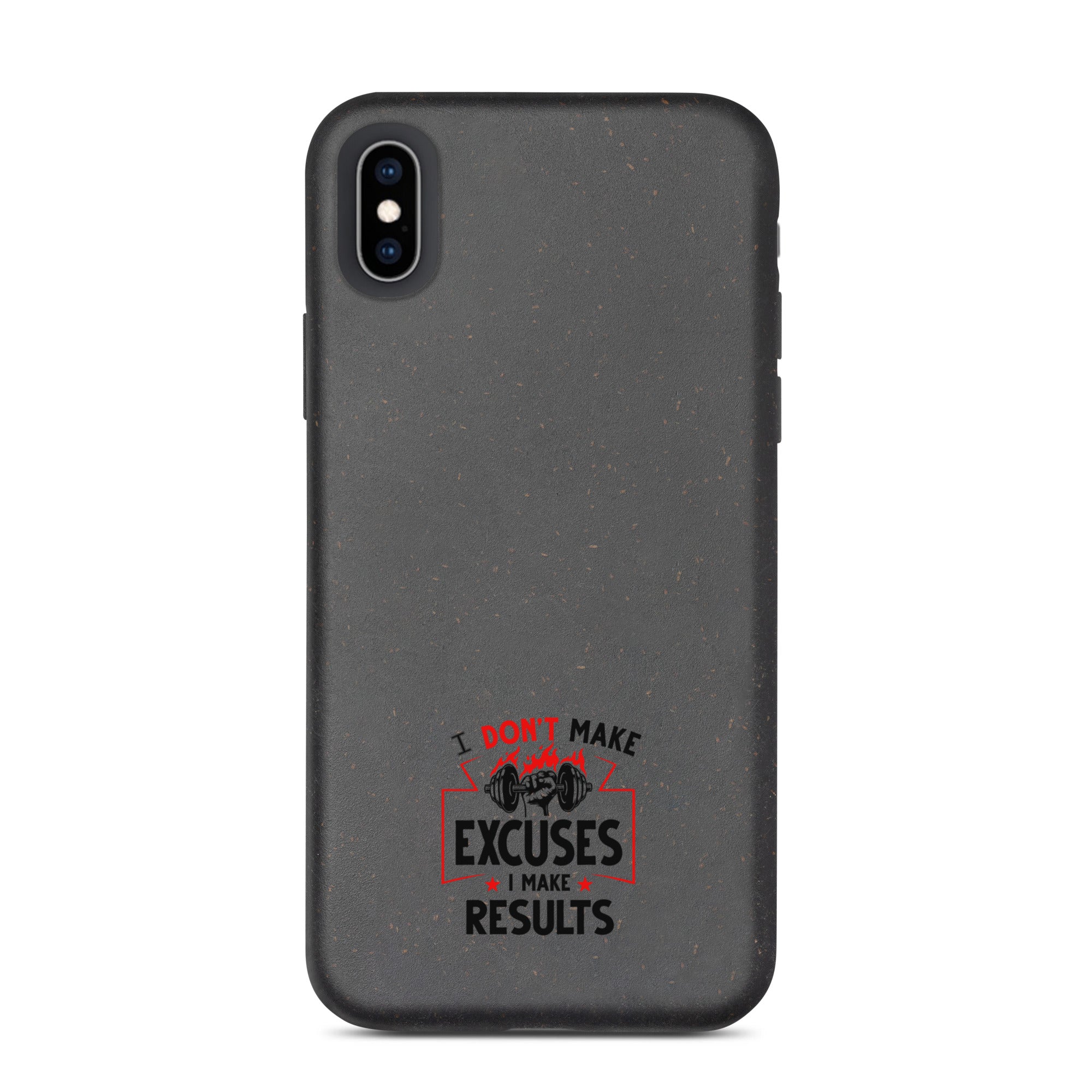 I DON'T MAKE EXCUSES - Speckled iPhone case