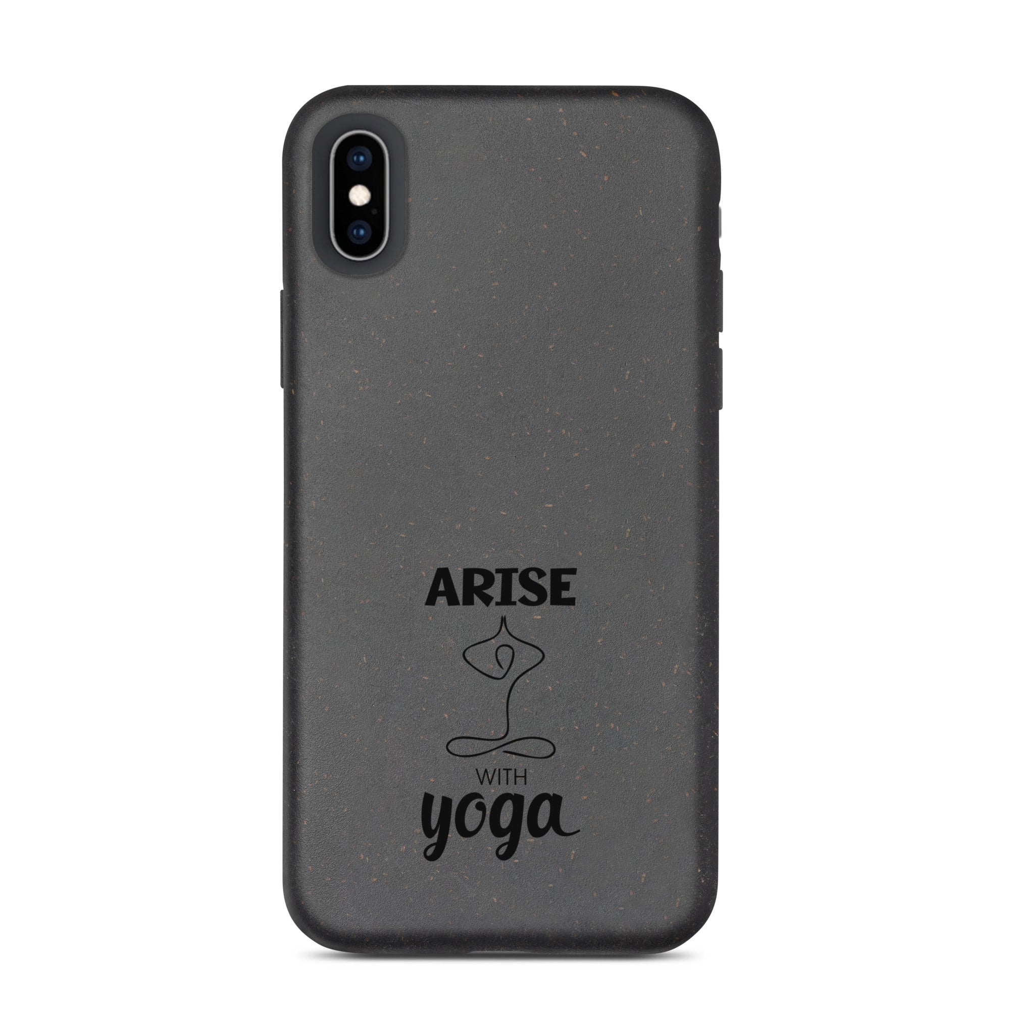 ARISE WITH YOGA - Speckled iPhone case
