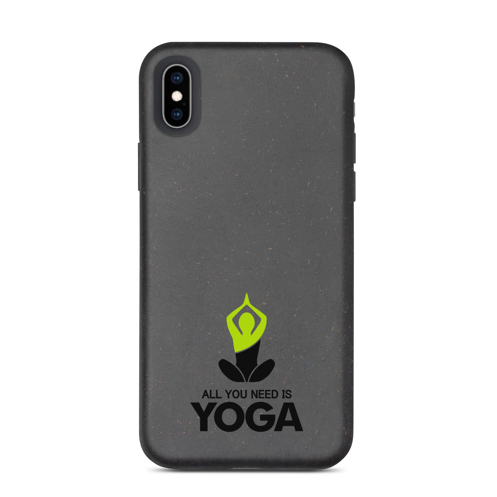 ALL YOU NEED IS YOGA - Speckled iPhone case