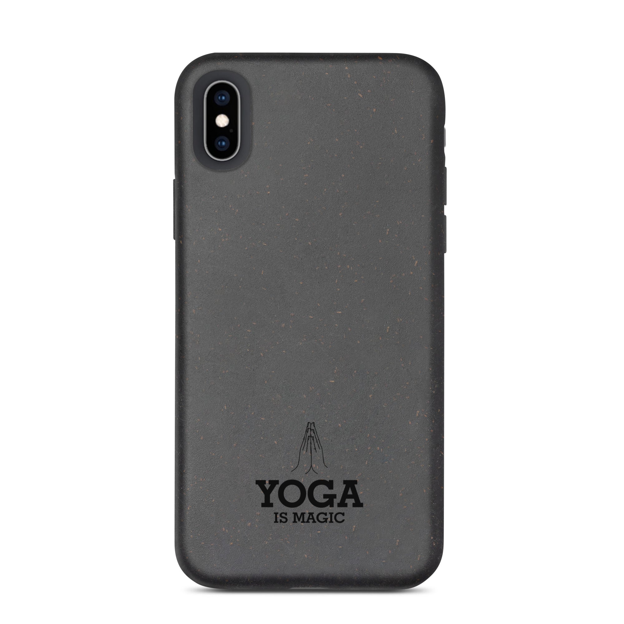 YOGA IS MAGIC - Speckled iPhone case