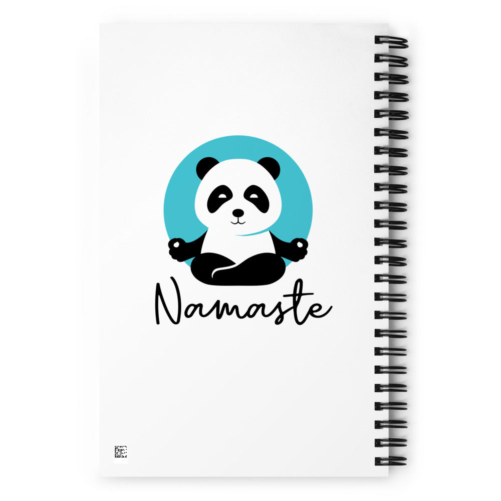 NAMASTE - Spiral notebook