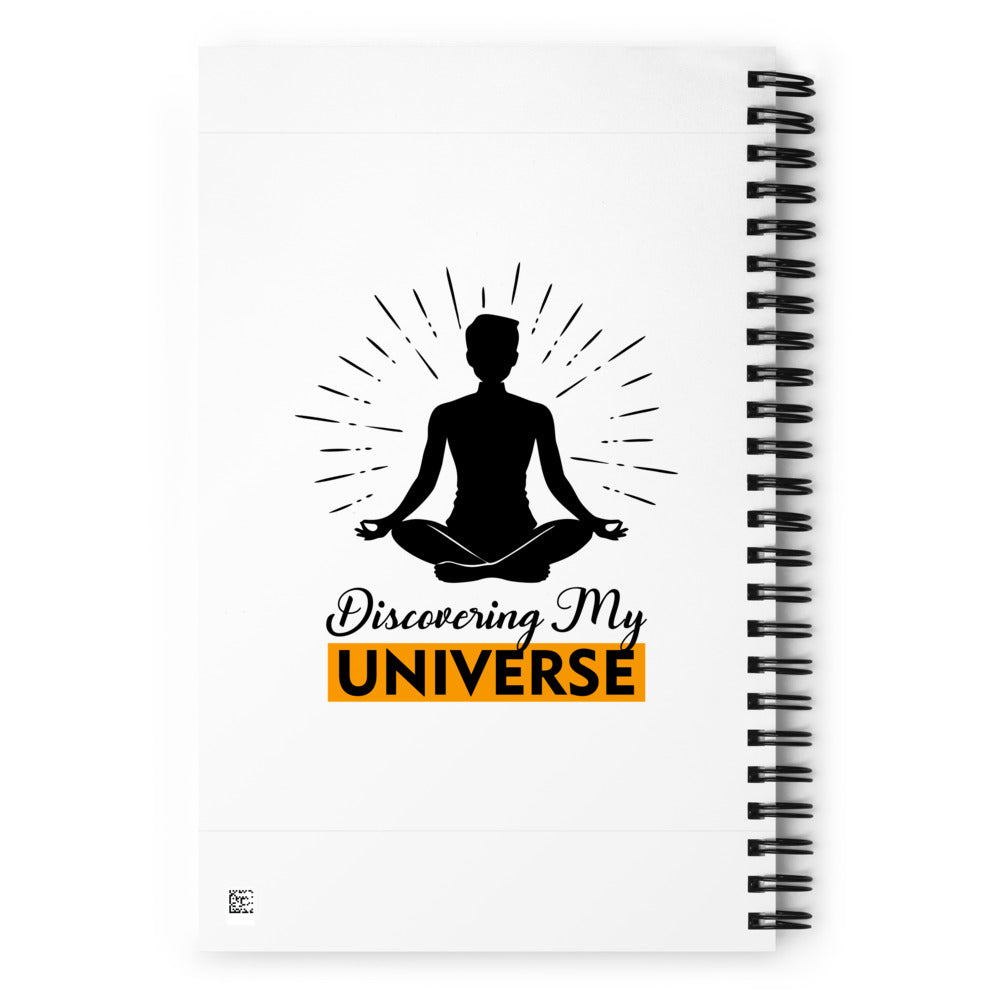 DISCOVERING MY UNIVERSE - Spiral notebook