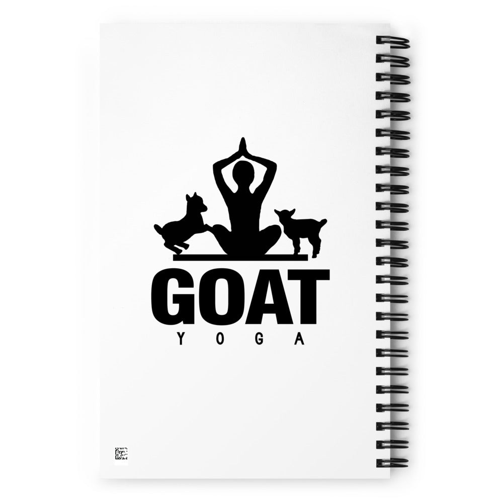 GOAT YOGA - Spiral notebook