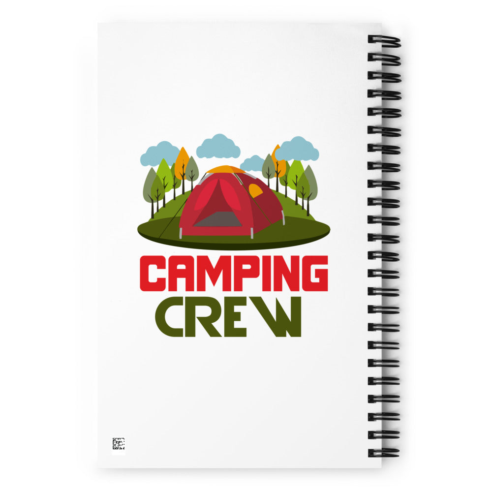 CAMPING CREW - Spiral notebook