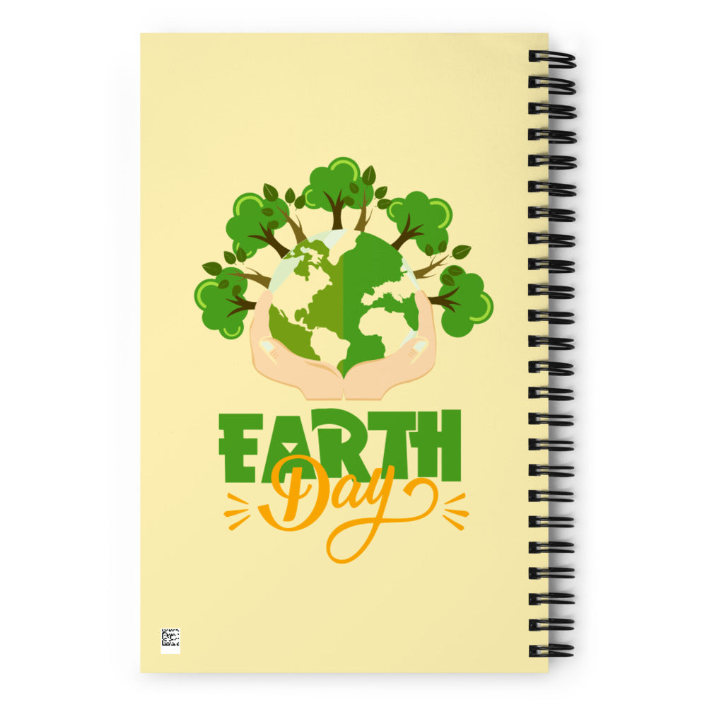 EARTH DAY - Spiral notebook