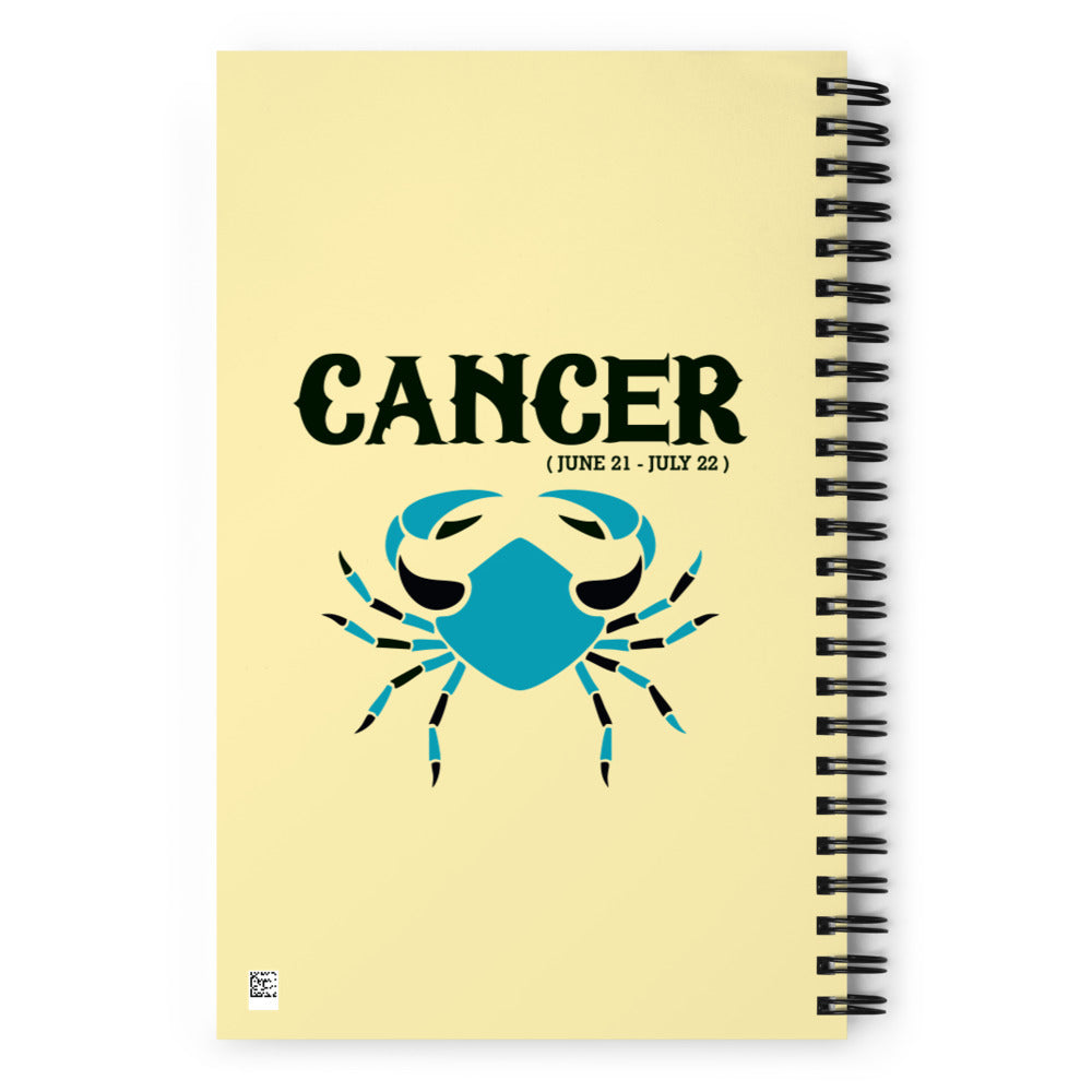 CANCER - Spiral notebook