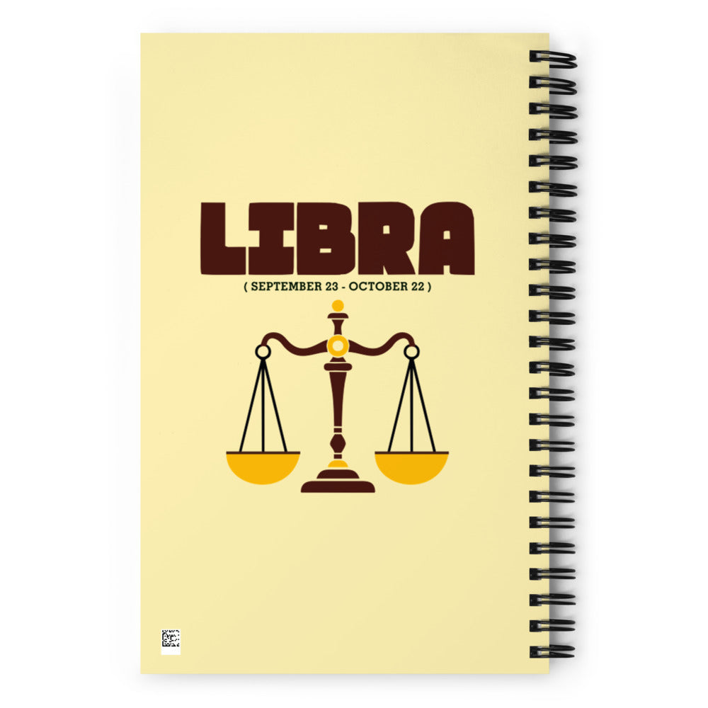 LIBRA - Spiral notebook