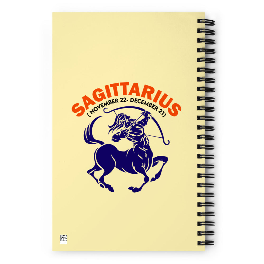 SAGITTARIUS - Spiral notebook