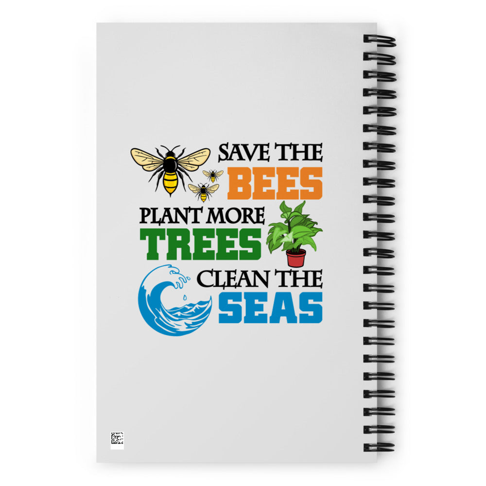 SAVE THE EARTH - Spiral notebook