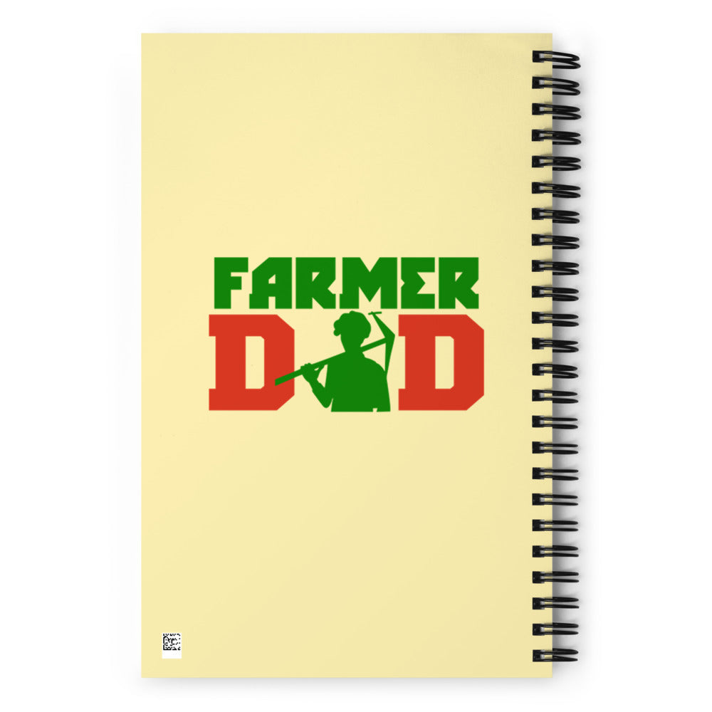 FARMER DAD - Spiral notebook