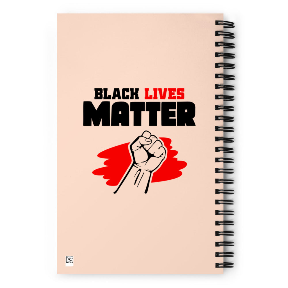 BLACK LIVES MATTER - Spiral notebook