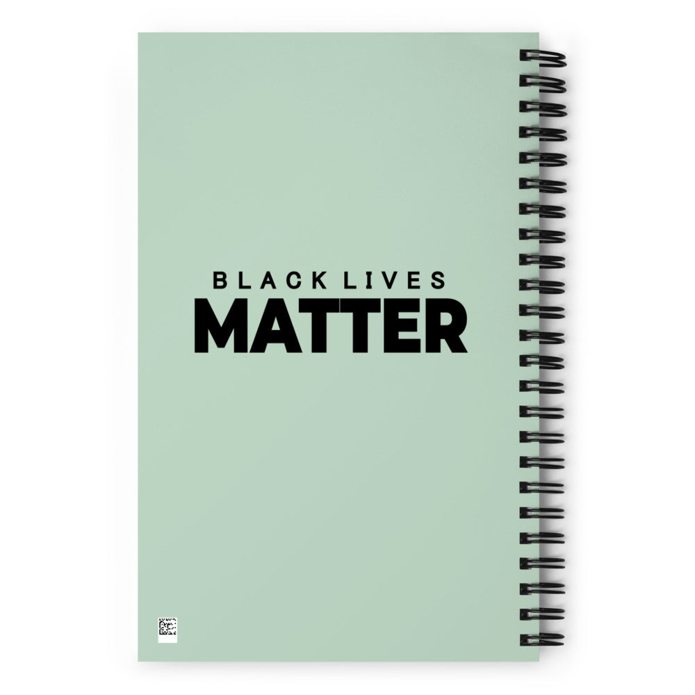 BLACK LIVES MATTER - Spiral notebook