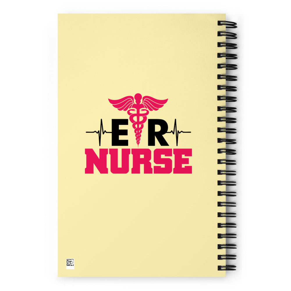 ER NURSE - Spiral notebook