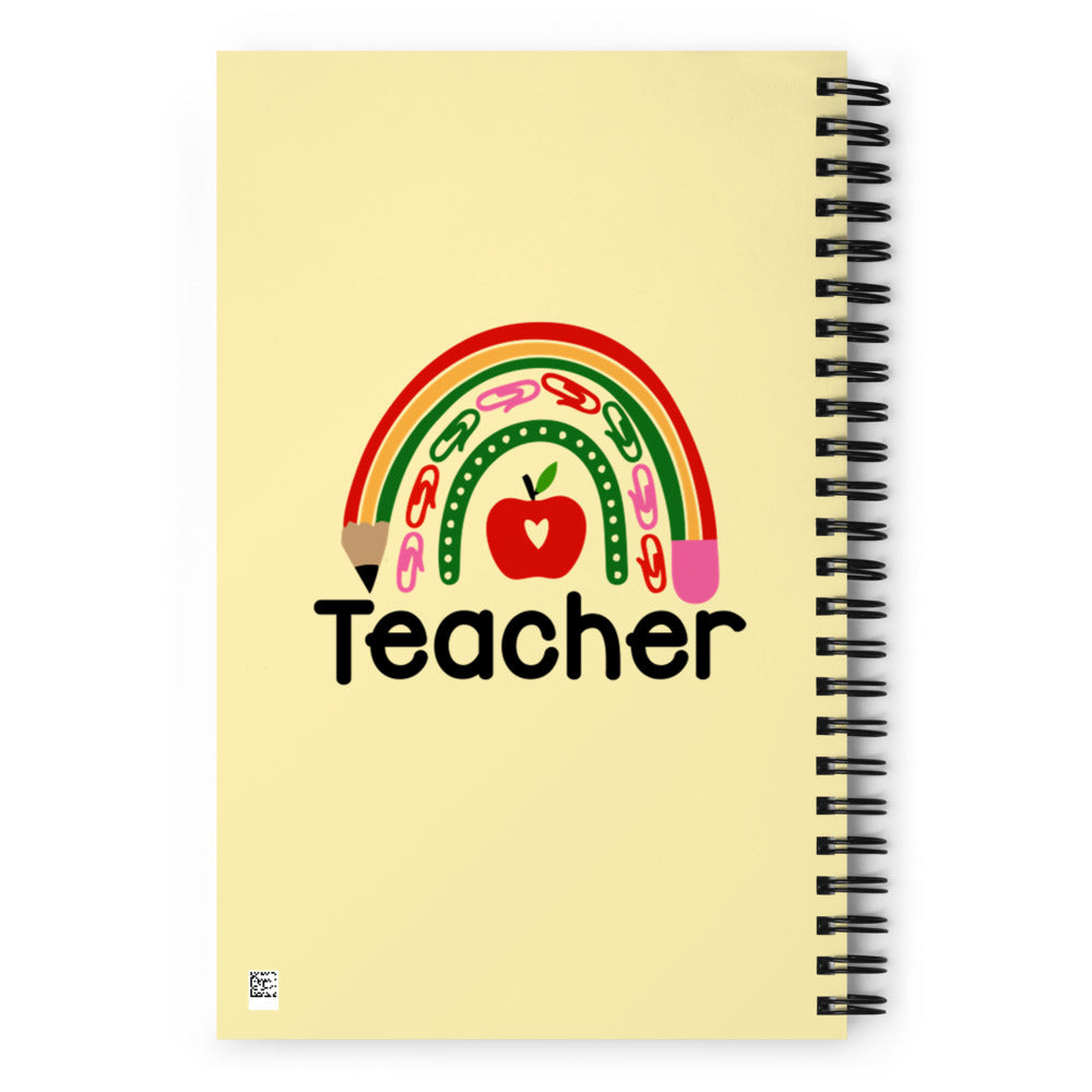 TEACHER - Spiral notebook