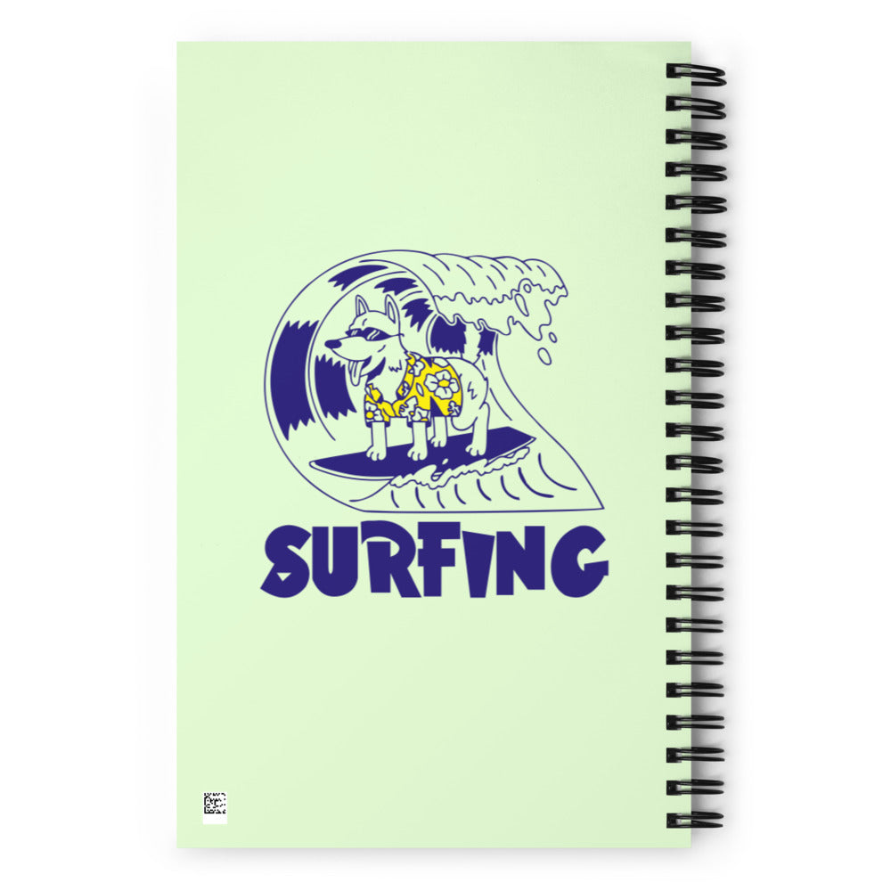 SURFING - Spiral notebook