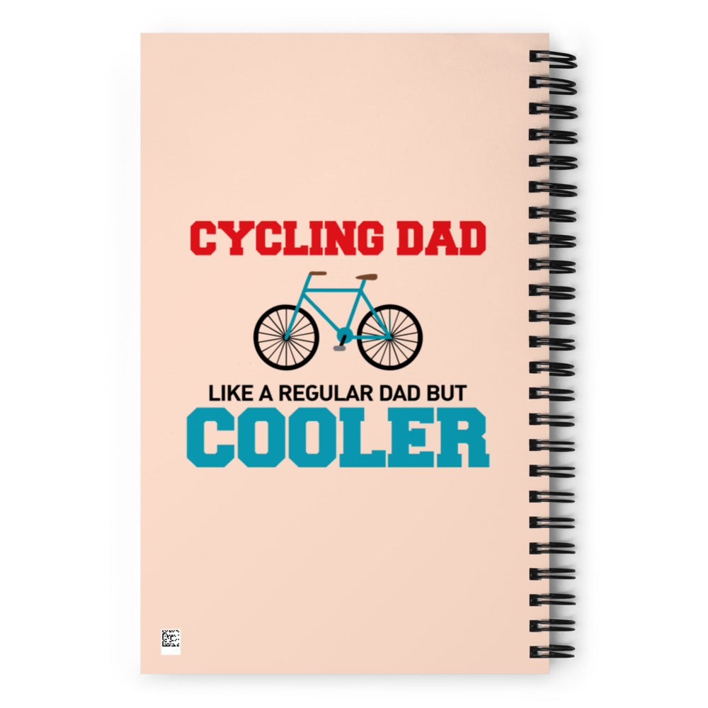 CYCLING DAD - Spiral notebook