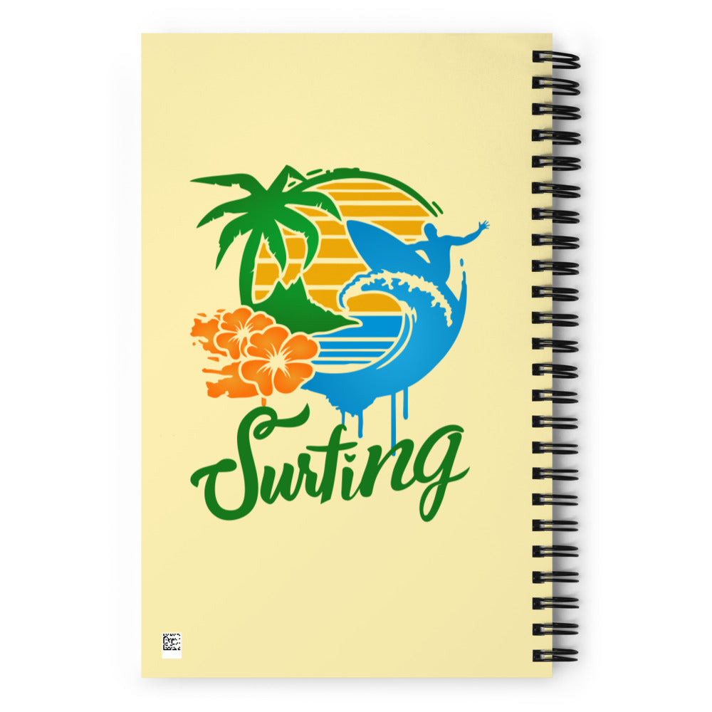 SURFING - Spiral notebook