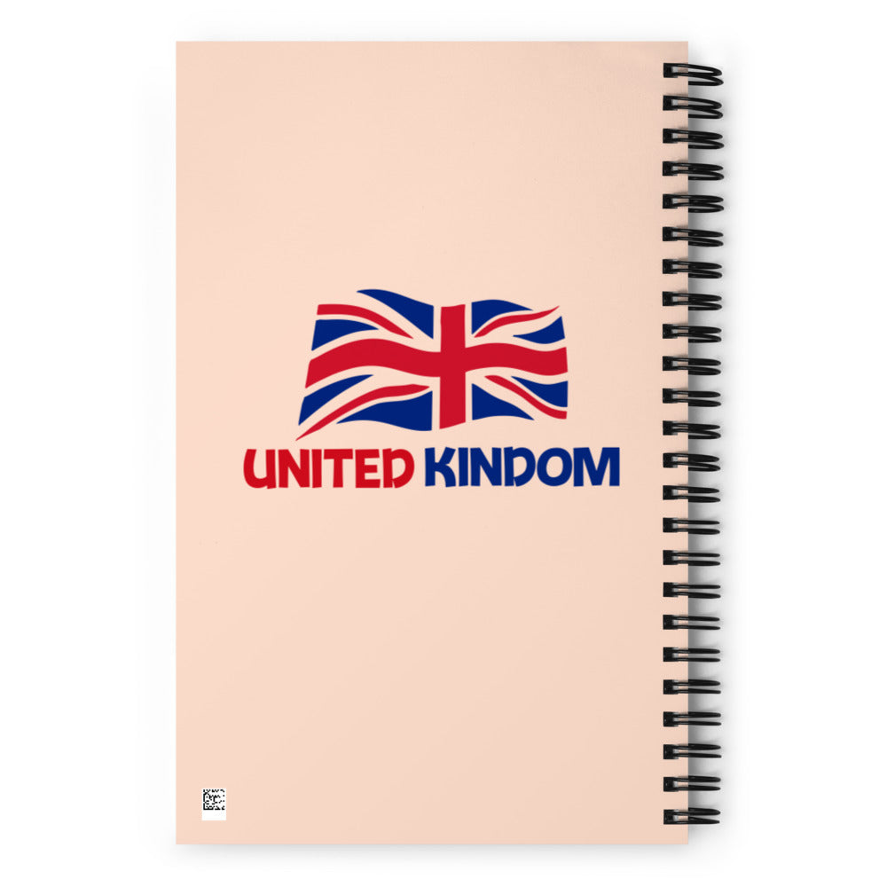 UNITED KINDOM - Spiral notebook