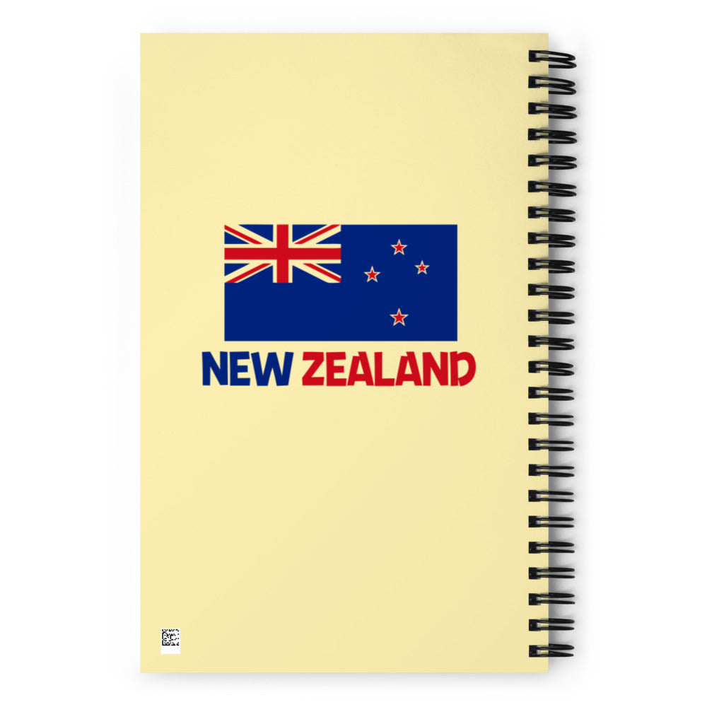 NEW ZEALAND - Spiral notebook