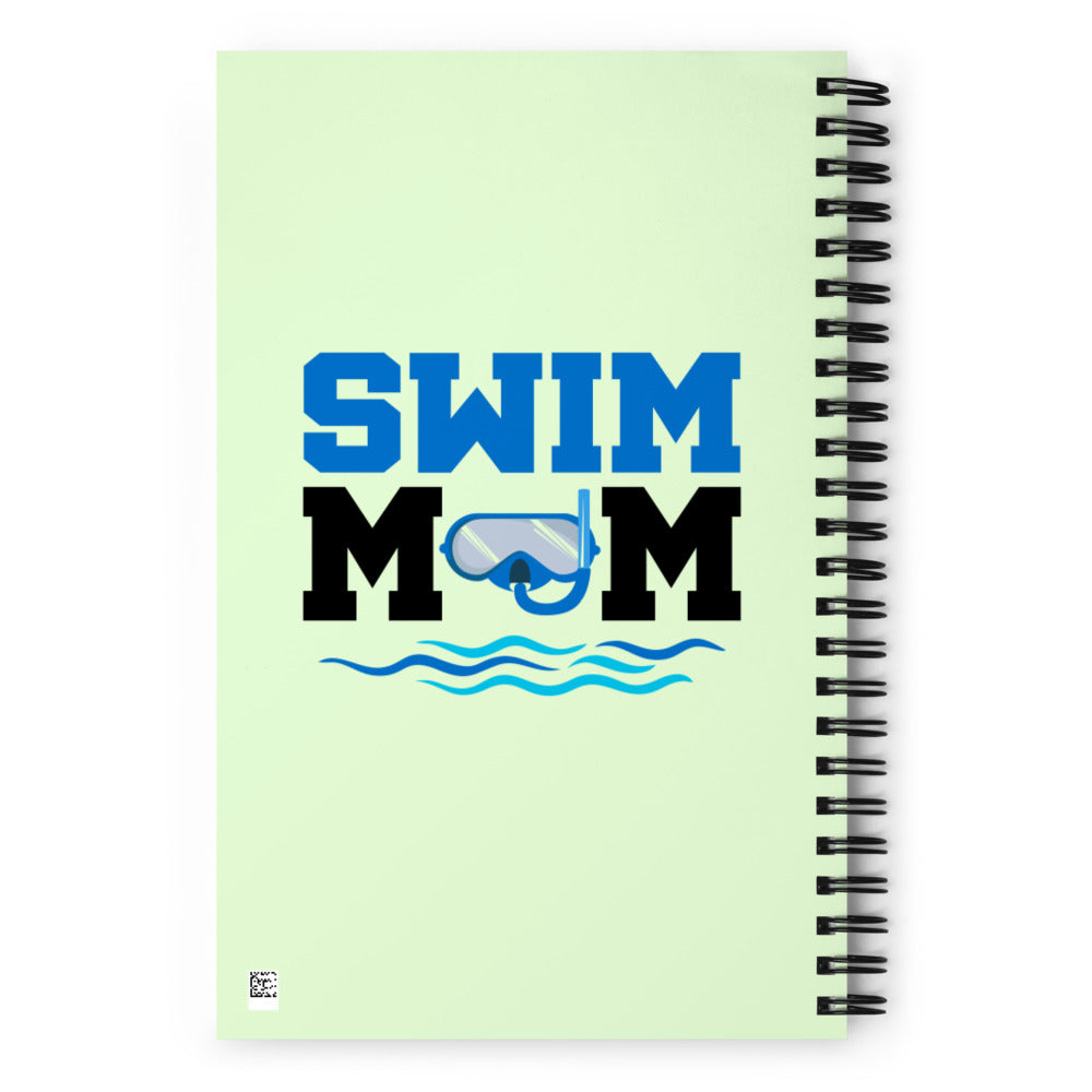 SWIM MOM - Spiral notebook