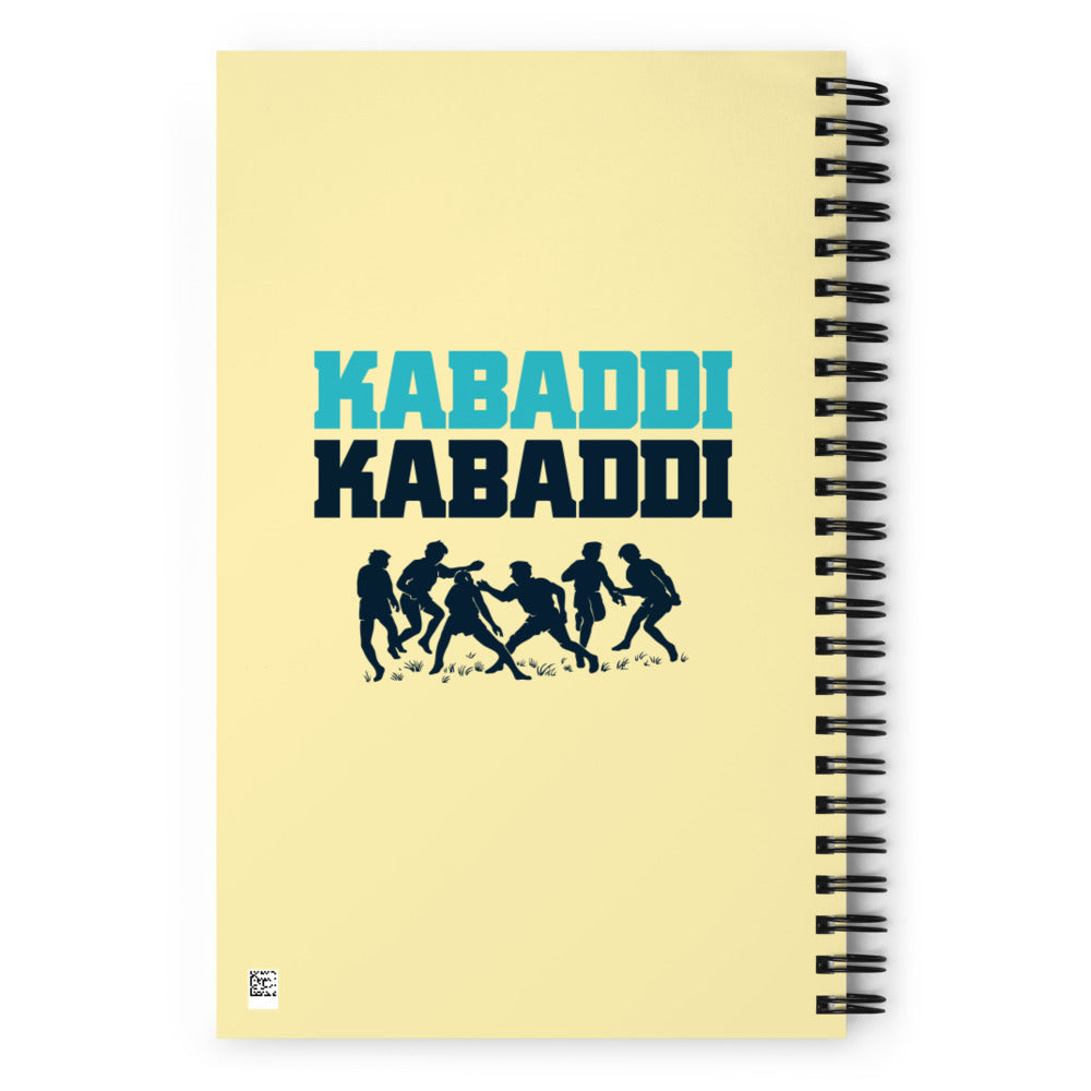 KABADDI KABADDI - Spiral notebook