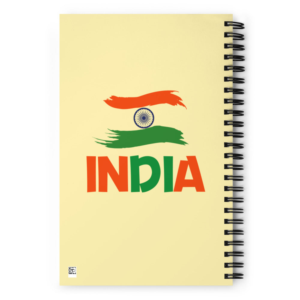 INDIA - Spiral notebook