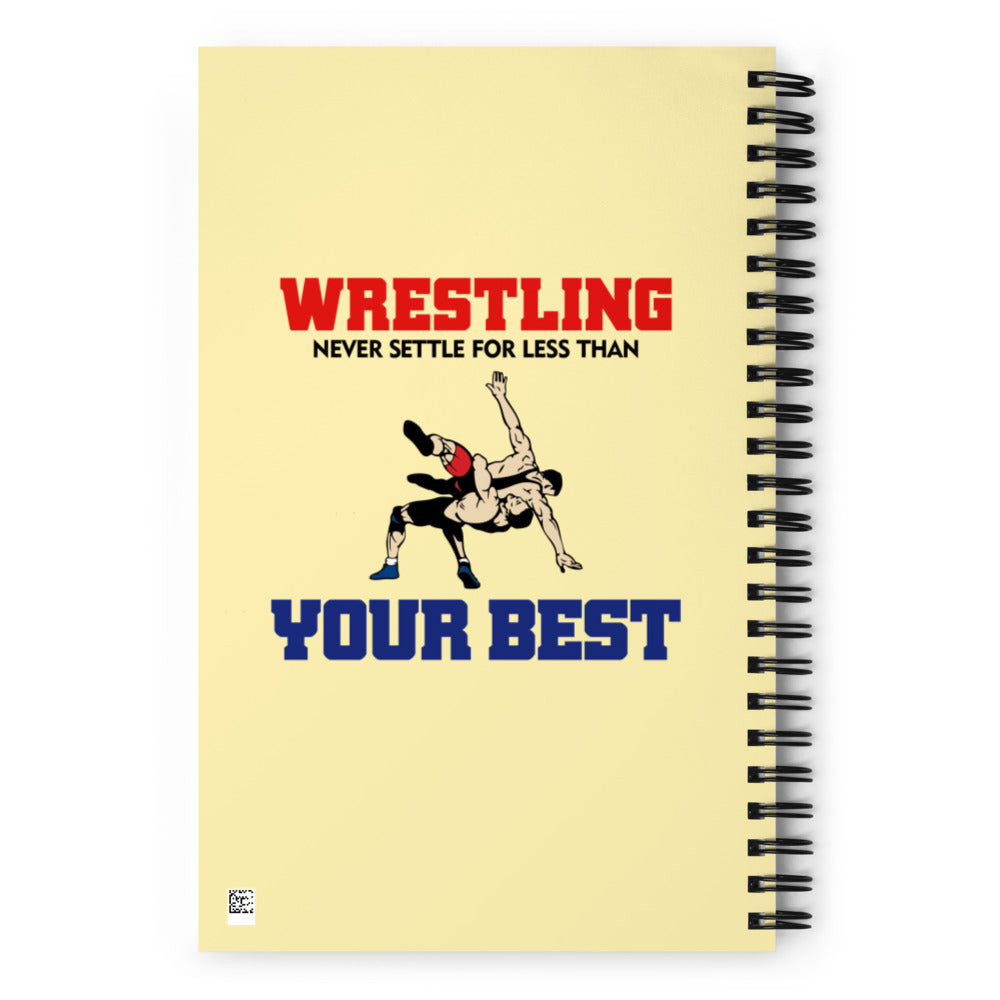 WRESTLING - Spiral notebook