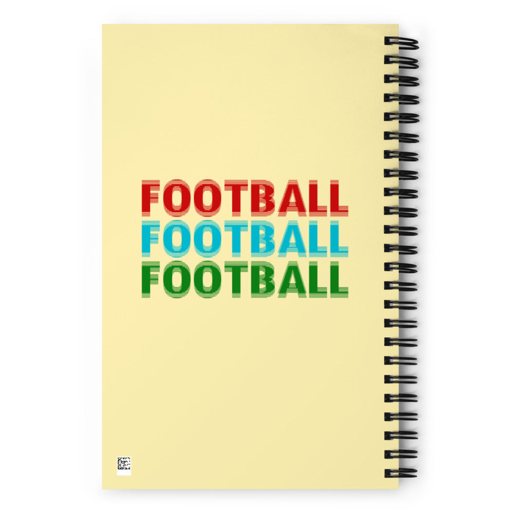 FOOTBALL - Spiral notebook