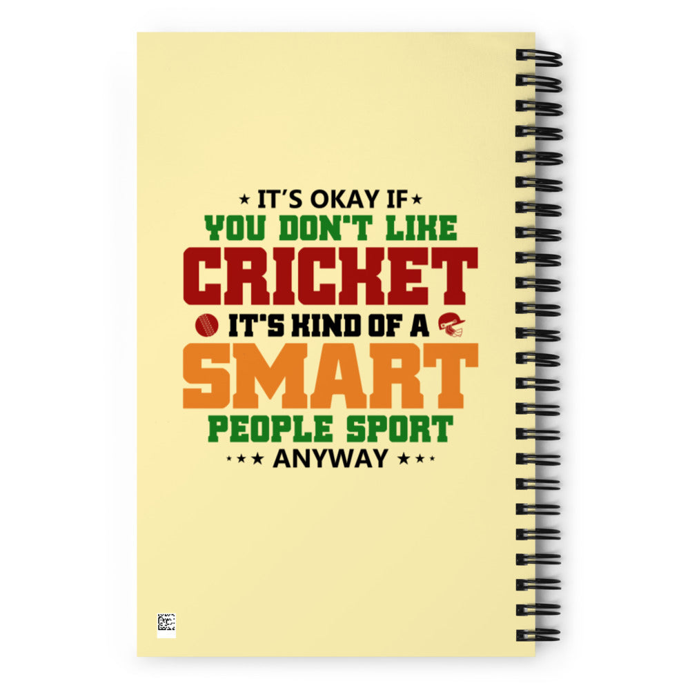 CRICKET - Spiral notebook