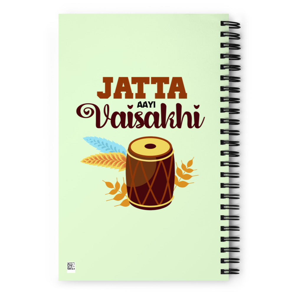 JATTA AAYI VAISAKHI - Spiral notebook