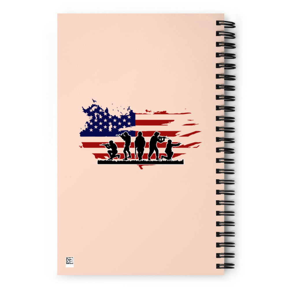 AMERICAN SOLDIERS - Spiral notebook