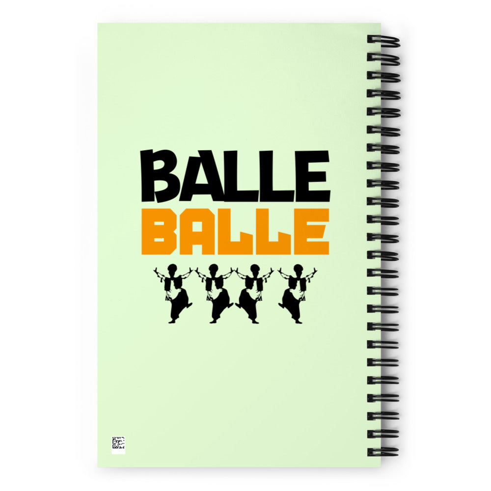 BALLE BALLE - Spiral notebook