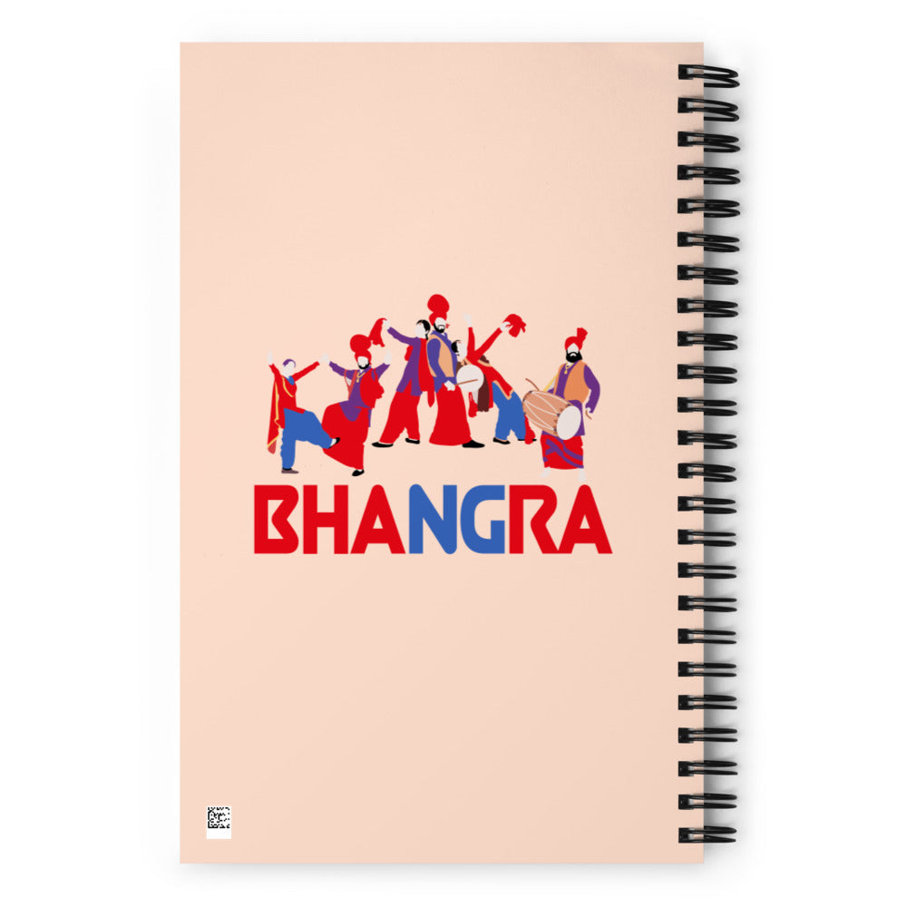 BHANGRA - Spiral notebook