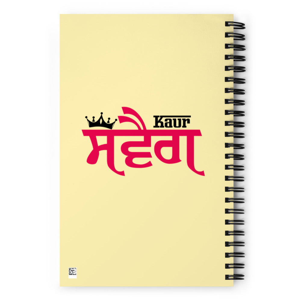 KAUR SWAG - Spiral notebook