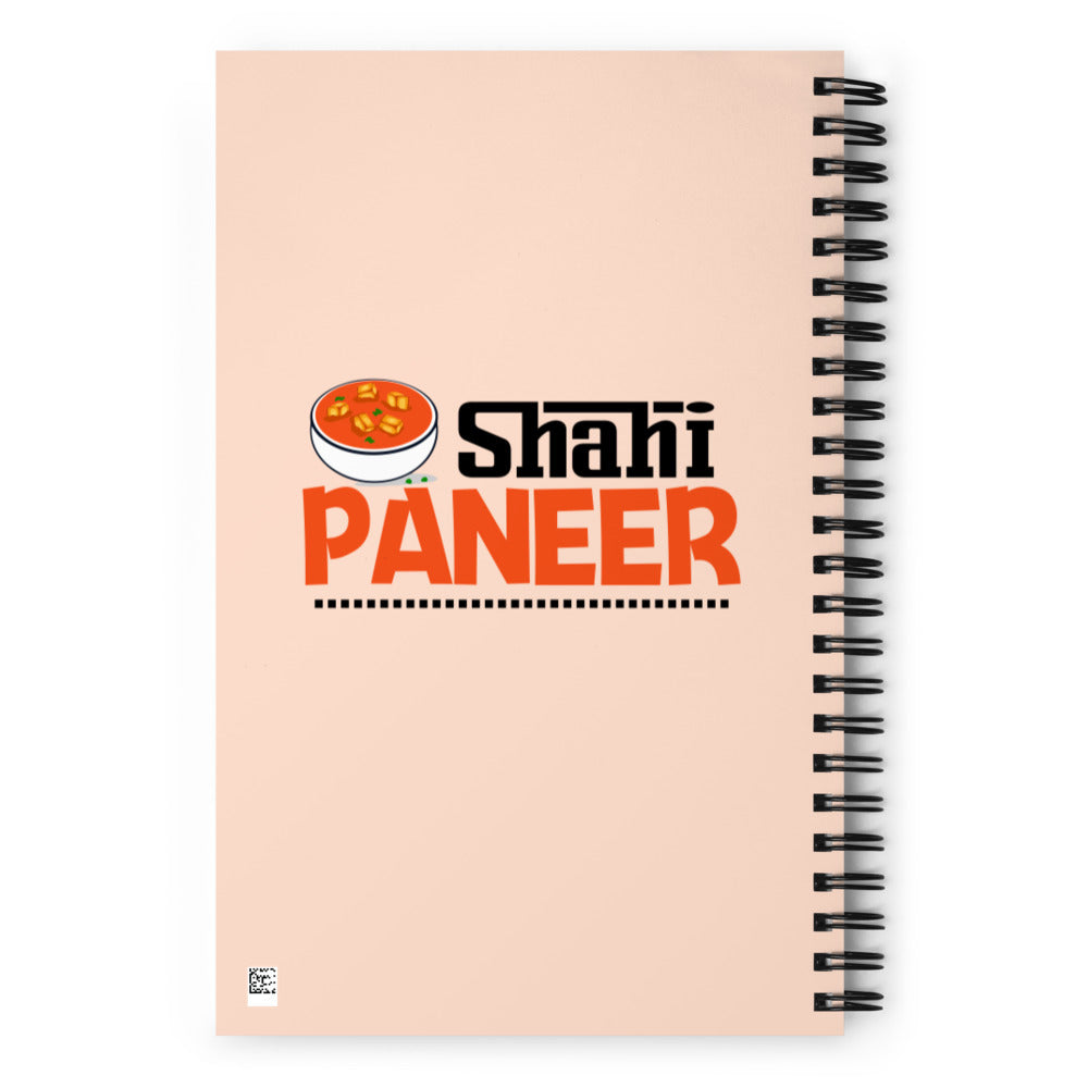 SHAHI PANEER - Spiral notebook