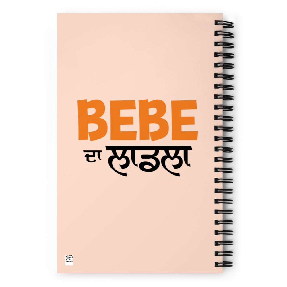 BEBE DA LAADLA - Spiral notebook