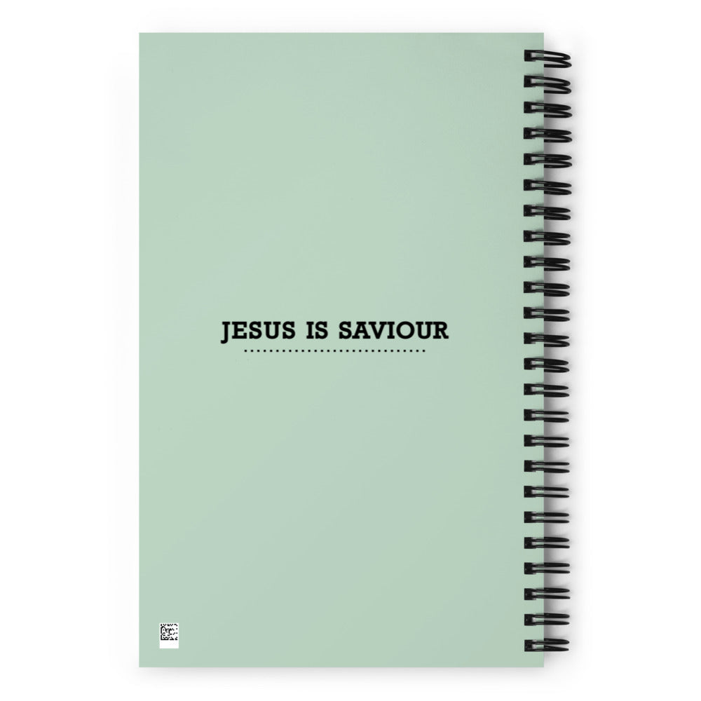 JESUS IS SAVIOUR - Spiral notebook