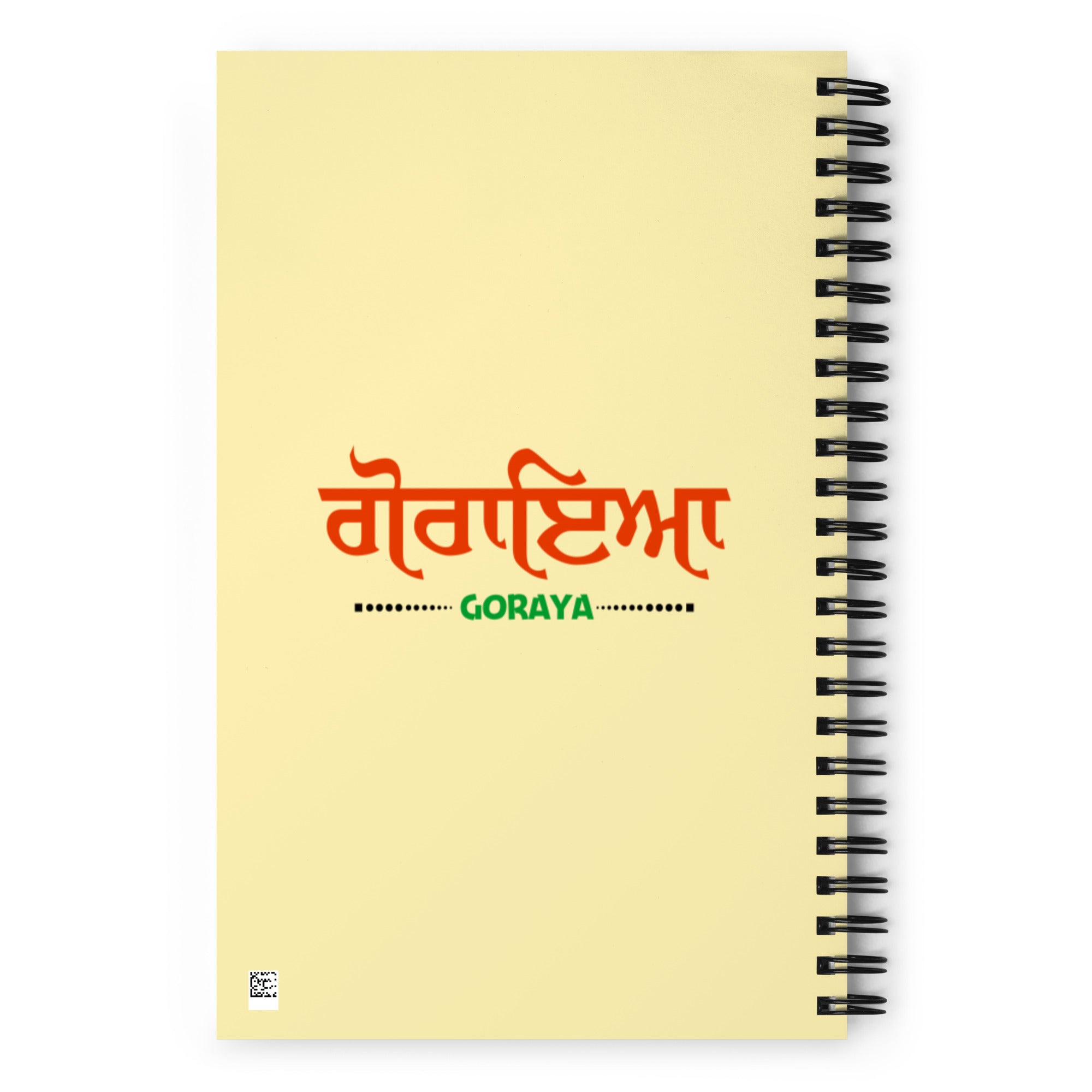 GORAYA - Spiral notebook