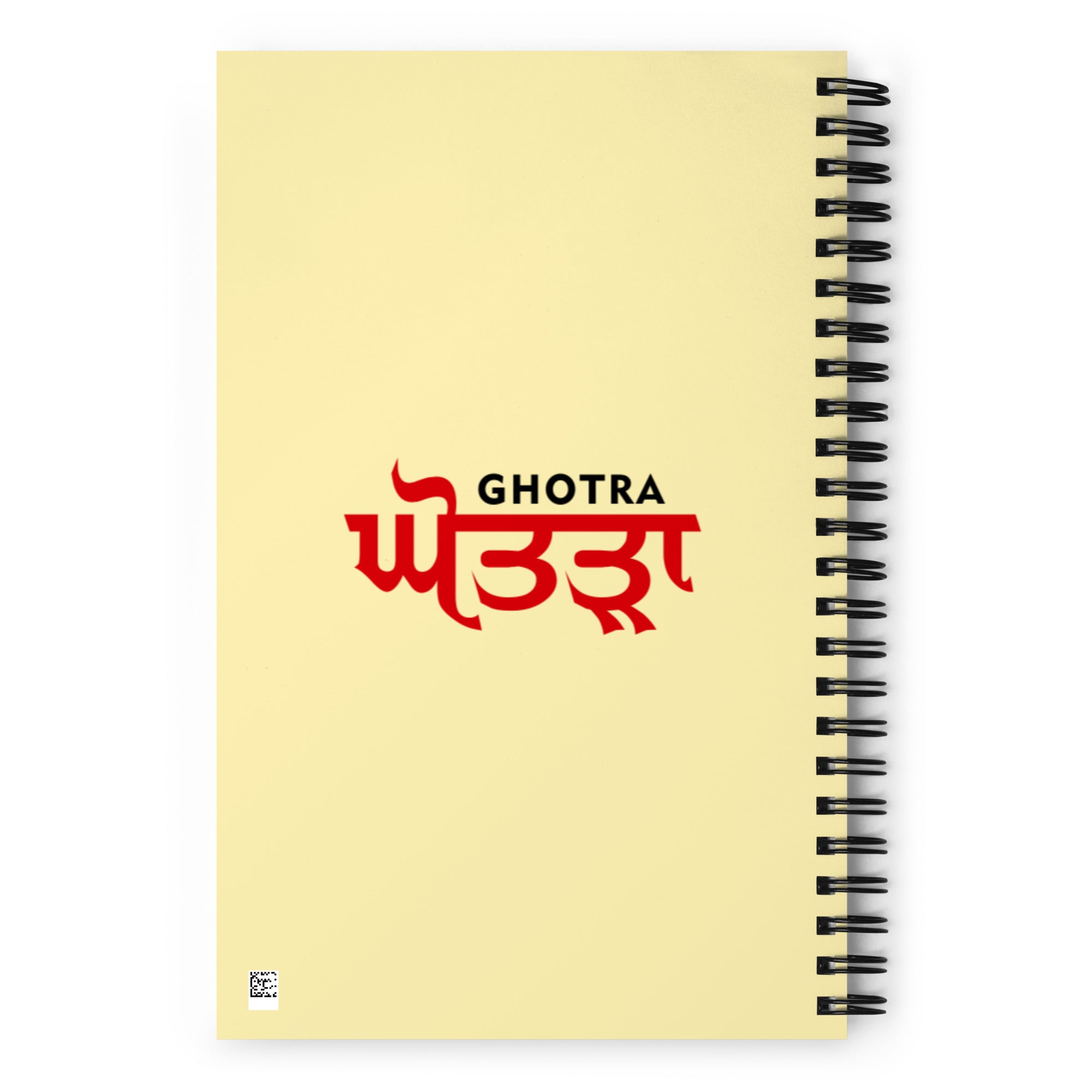 GHOTRA - Spiral notebook