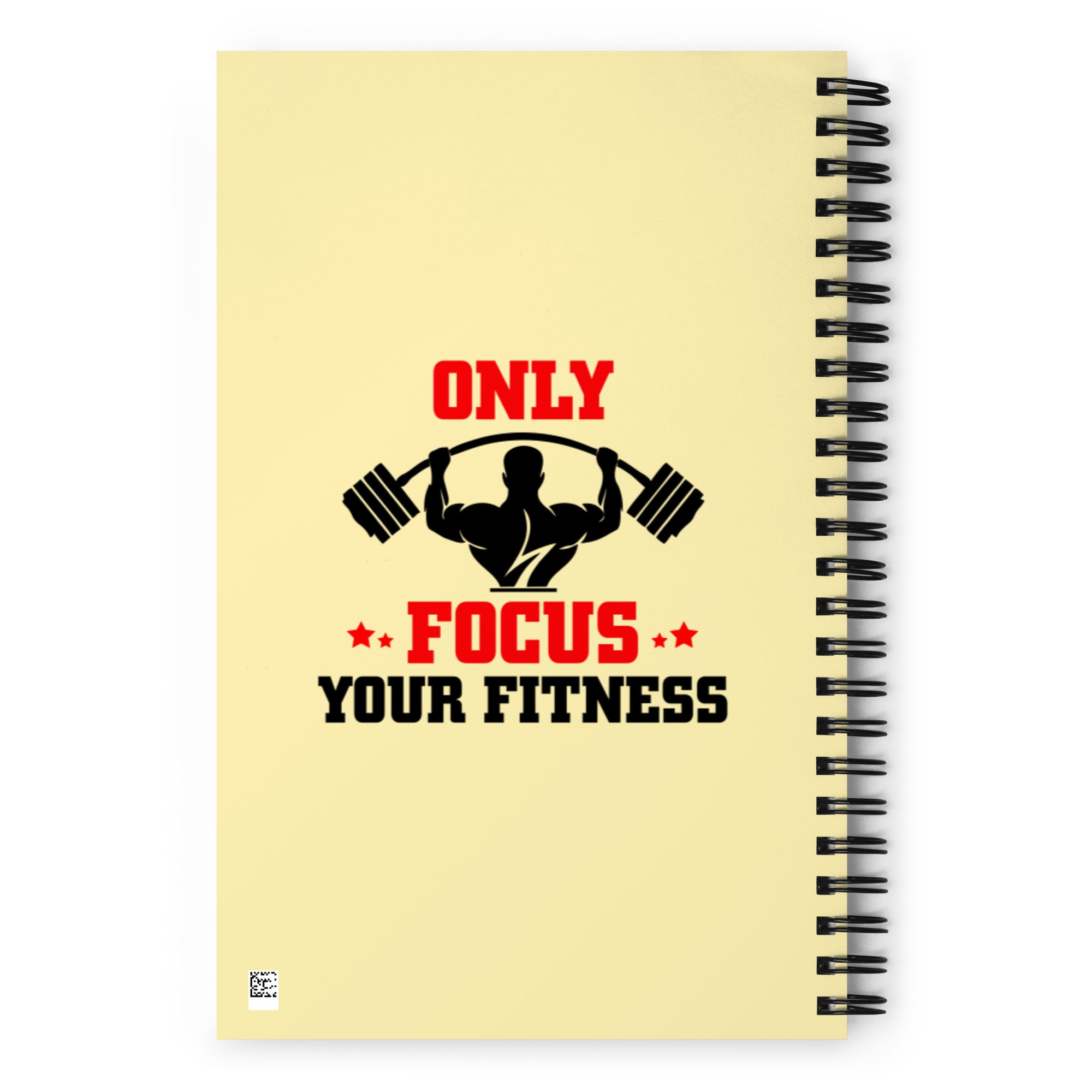 ONLY FOCUS YOUR FITNESS - Spiral notebook