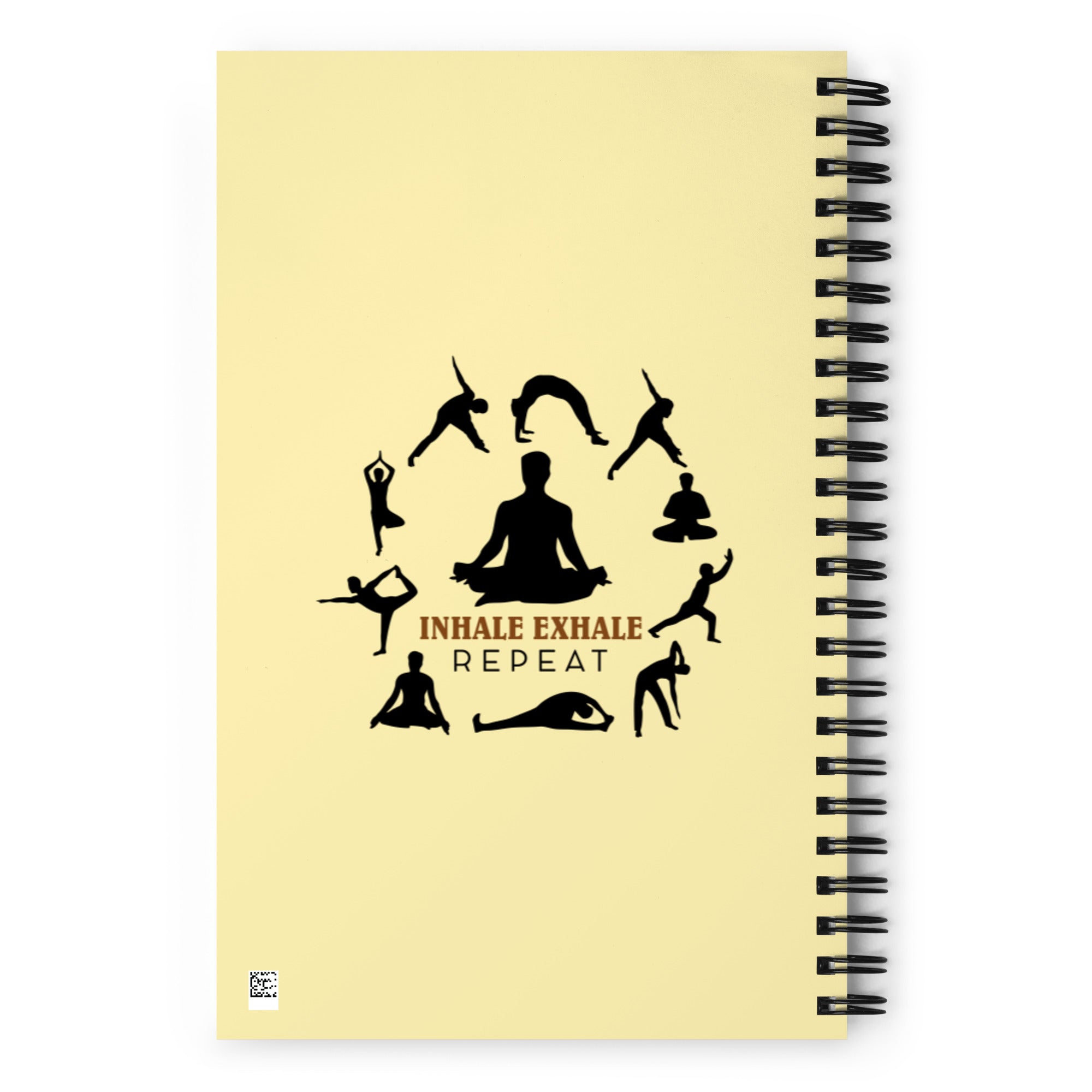 INHALE EXHALE REPEAT - Spiral notebook