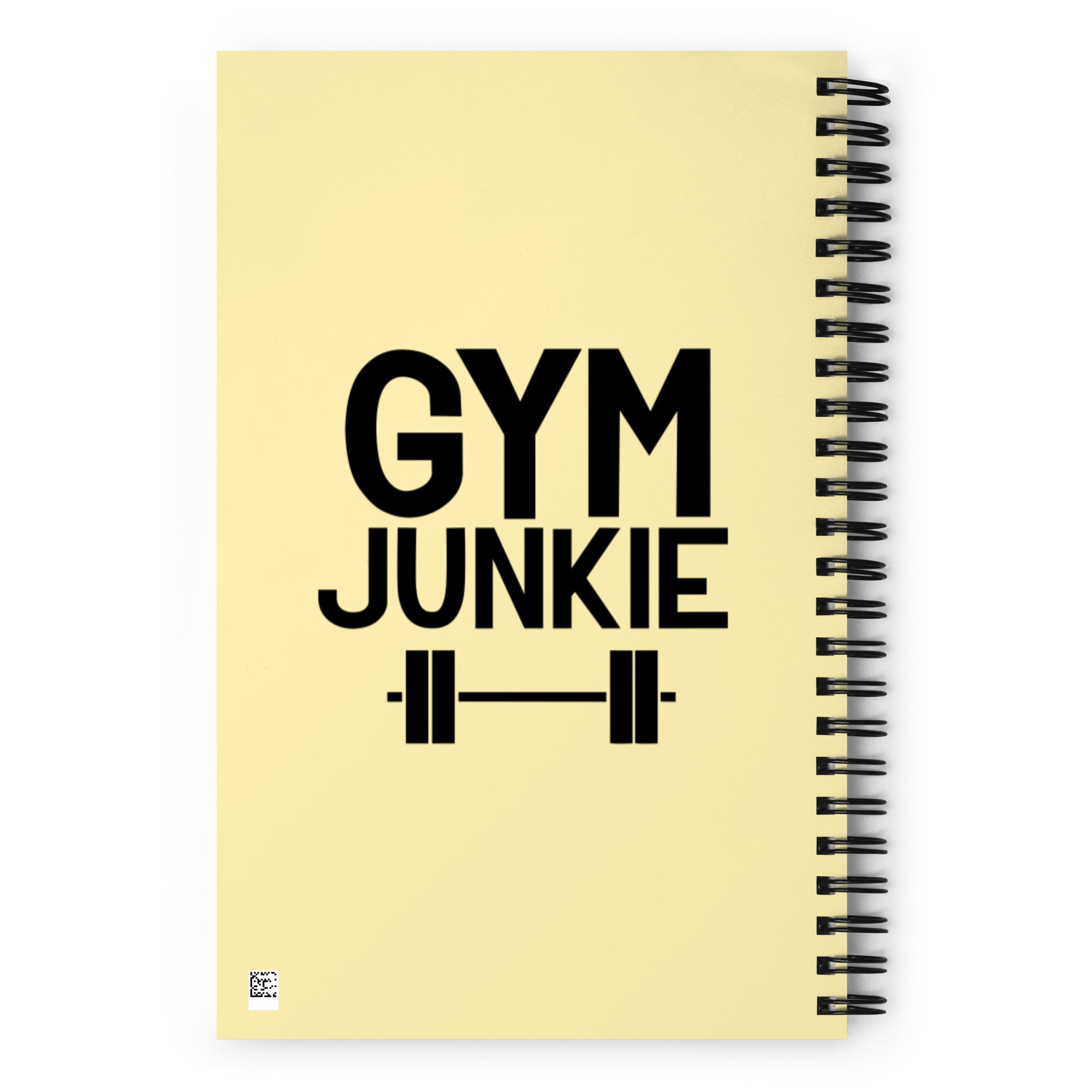 GYM JUNKIE - Spiral notebook