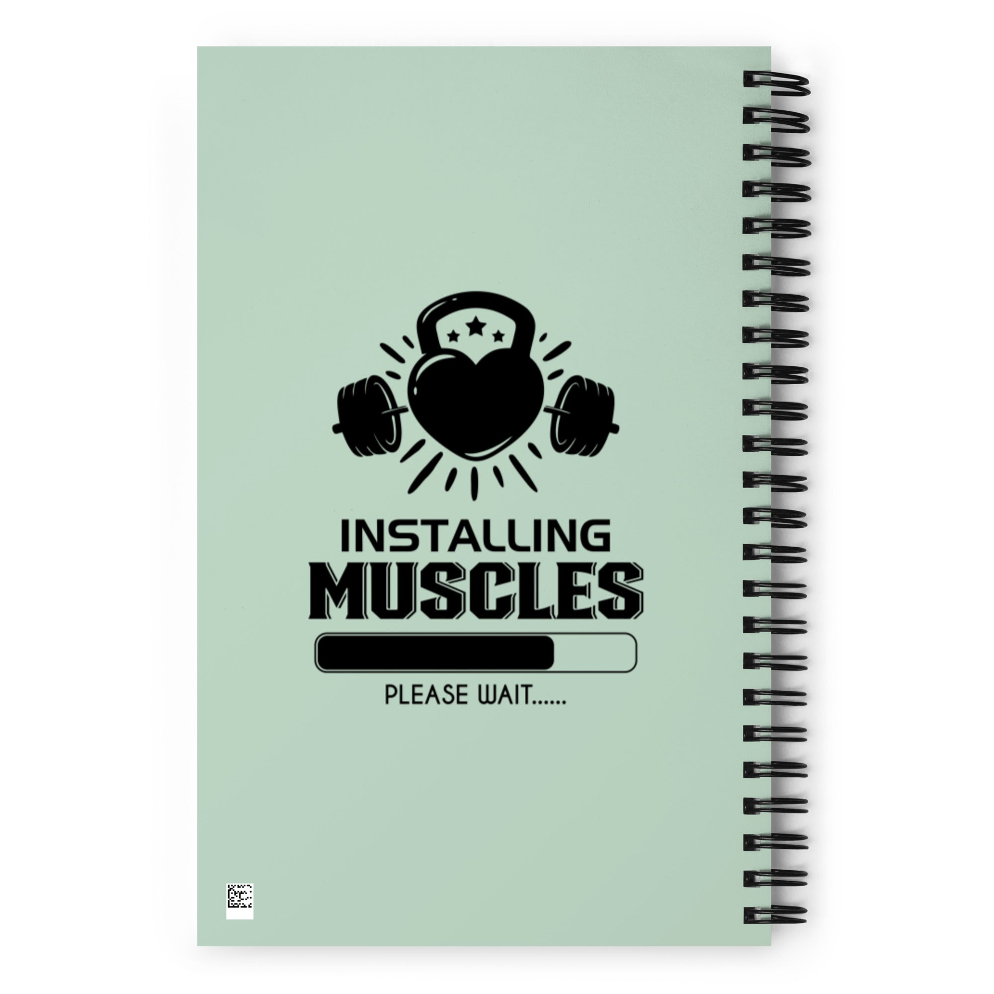 INSTALLING MUSCLES - Spiral notebook